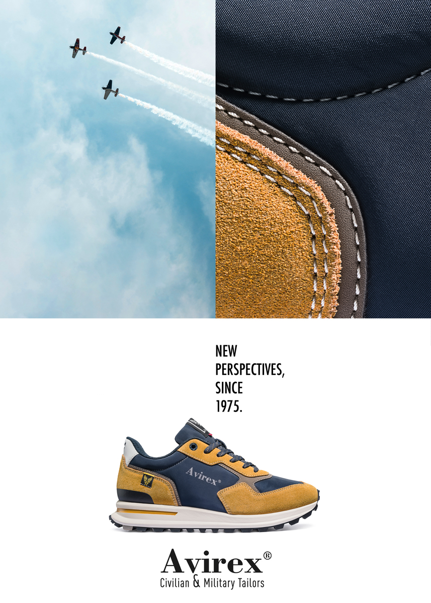 Campagna pubblicitaria Sneakers Avirex